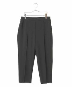 HIROKO BIS GRANDE / ヒロコビス グランデ チノ・ワークパンツ | 【大きいサイズ/接触冷感/吸汗速乾】センタークリースプルオンパンツ /洗濯機で洗える