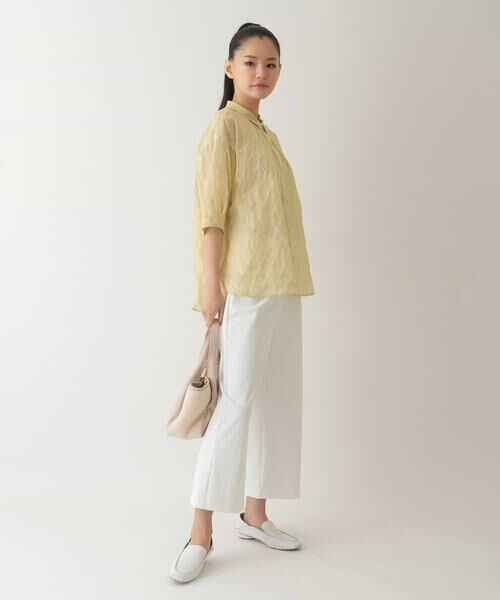 HIROKO BIS GRANDE / ヒロコビス グランデ その他パンツ | 【大きいサイズ/接触冷感/吸汗速乾】ドライストレッチワイドプルオンパンツ /洗濯機で洗える | 詳細12