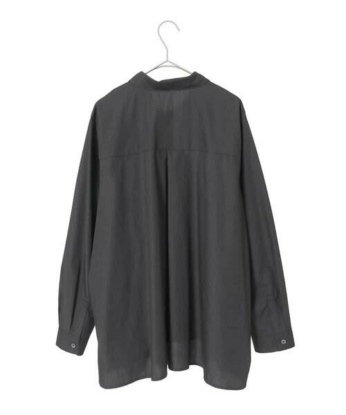 HIROKO BIS GRANDE / ヒロコビス グランデ シャツ・ブラウス | 【大きいサイズ】アートプリントブロードシャツ /洗える | 詳細2