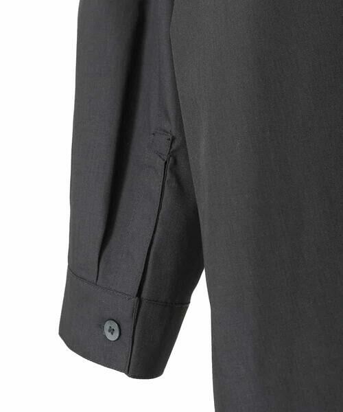 HIROKO BIS GRANDE / ヒロコビス グランデ シャツ・ブラウス | 【大きいサイズ】アートプリントブロードシャツ /洗える | 詳細5