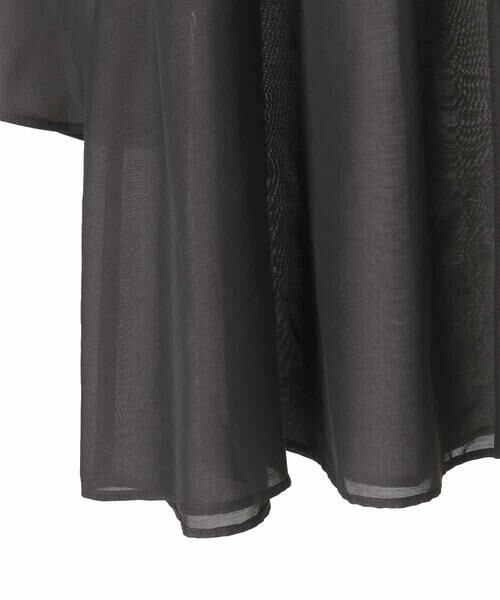 HIROKO BIS GRANDE / ヒロコビス グランデ シャツ・ブラウス | 【大きいサイズ】ピンタックギャザー切り替えシアーブラウス /洗濯機で洗える | 詳細14