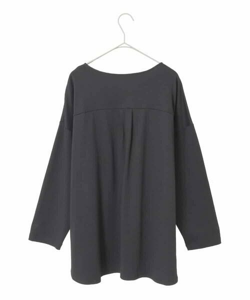 HIROKO BIS GRANDE / ヒロコビス グランデ カットソー | 【大きいサイズ】Gジャンプリントデザインプルオーバー /洗える | 詳細2