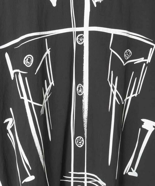 HIROKO BIS GRANDE / ヒロコビス グランデ カットソー | 【大きいサイズ】Gジャンプリントデザインプルオーバー /洗える | 詳細6