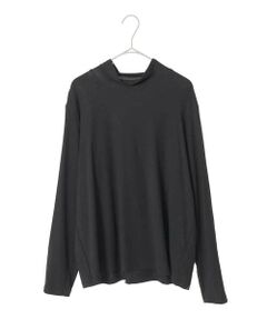 HIROKO BIS GRANDE / ヒロコビス グランデ カットソー | 【大きいサイズ】配色ラインハイネックインナートップ /洗える