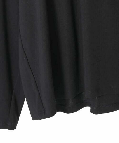 HIROKO BIS GRANDE / ヒロコビス グランデ カットソー | 【大きいサイズ】配色ラインハイネックインナートップ /洗える | 詳細17