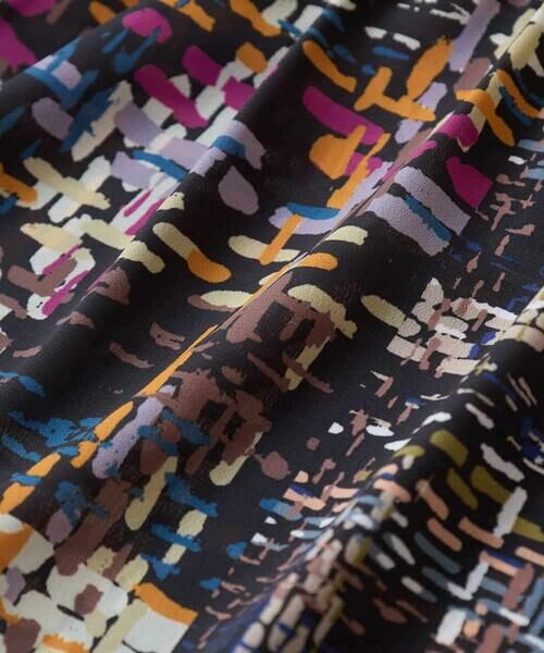 HIROKO BIS GRANDE / ヒロコビス グランデ ロング・マキシ丈ワンピース | 【大きいサイズ】ウエストギャザーチェックプリントワンピース /洗濯機で洗える | 詳細5