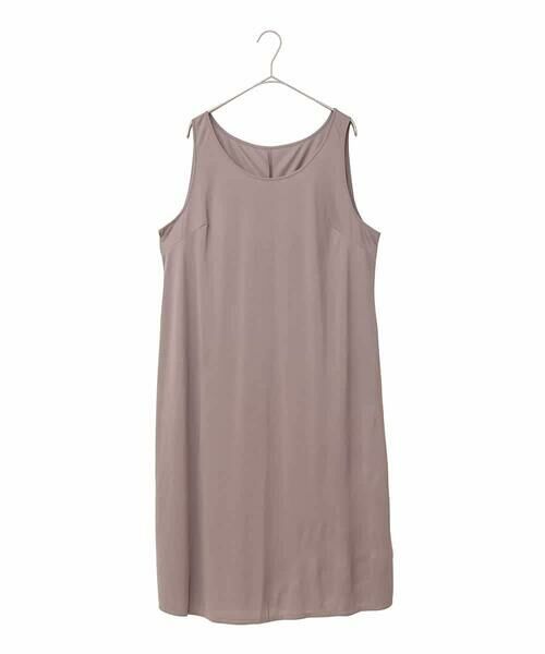 HIROKO BIS GRANDE / ヒロコビス グランデ ロング・マキシ丈ワンピース | 【大きいサイズ】ボタニカルプリント楊柳ワンピース /洗える | 詳細7