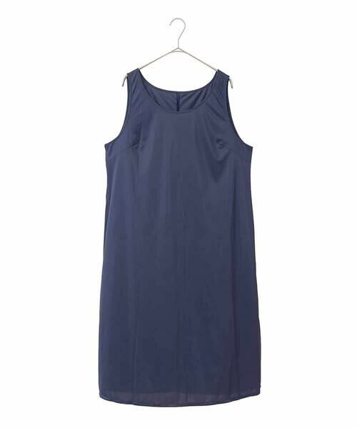 HIROKO BIS GRANDE / ヒロコビス グランデ ロング・マキシ丈ワンピース | 【大きいサイズ】ボタニカルプリント楊柳ワンピース /洗える | 詳細8