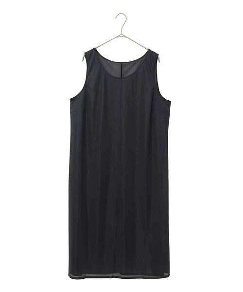 HIROKO BIS GRANDE / ヒロコビス グランデ ロング・マキシ丈ワンピース | 【大きいサイズ】ドット柄カットジャカードワンピース | 詳細11