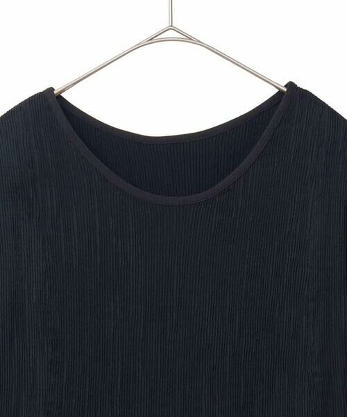 HIROKO BIS GRANDE / ヒロコビス グランデ ロング・マキシ丈ワンピース | 【大きいサイズ】ドット柄カットジャカードワンピース | 詳細2