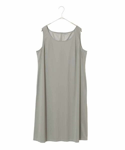 HIROKO BIS GRANDE / ヒロコビス グランデ ロング・マキシ丈ワンピース | 【大きいサイズ】ストライプシャツワンピース | 詳細19