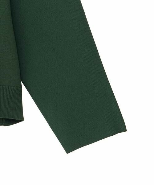 HIROKO BIS GRANDE / ヒロコビス グランデ セットアップ | 【大きいサイズ】ミラノリブニットジャケット /洗える | 詳細3