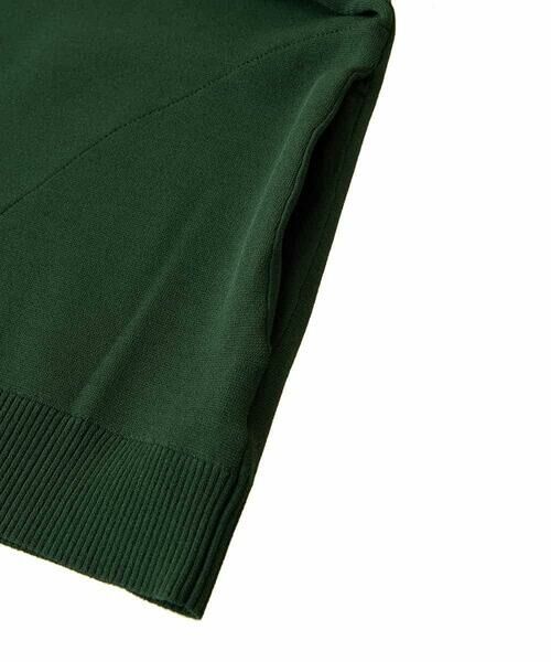 HIROKO BIS GRANDE / ヒロコビス グランデ セットアップ | 【大きいサイズ】ミラノリブニットジャケット /洗える | 詳細5