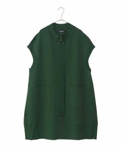 HIROKO BIS GRANDE / ヒロコビス グランデ ベスト | 【大きいサイズ】ミラノリブニットベスト /洗える