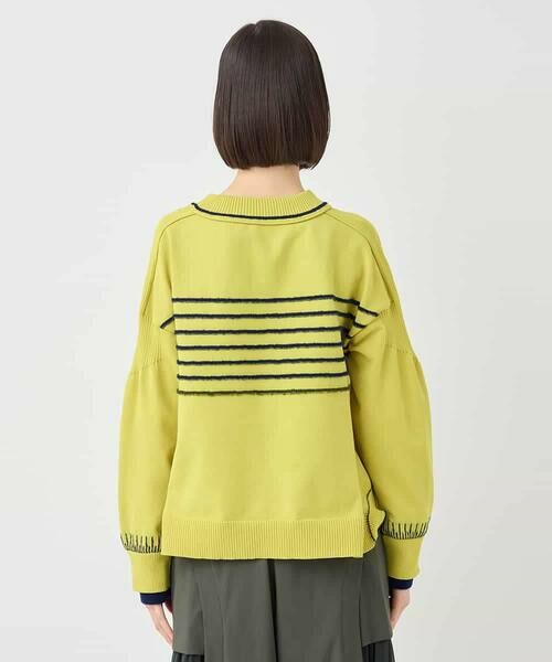 HIROKO BIS GRANDE / ヒロコビス グランデ ニット・セーター | 【大きいサイズ】カラフルジャカードニットプルオーバー | 詳細10