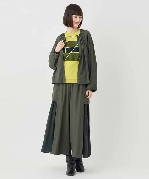 HIROKO BIS GRANDE / ヒロコビス グランデ ニット・セーター | 【大きいサイズ】カラフルジャカードニットプルオーバー | 詳細14