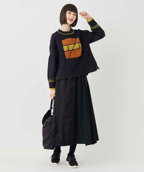 HIROKO BIS GRANDE / ヒロコビス グランデ ニット・セーター | 【大きいサイズ】カラフルジャカードニットプルオーバー | 詳細18