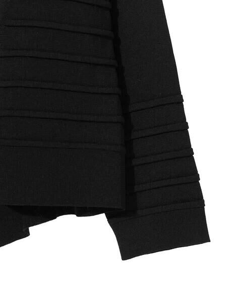 HIROKO BIS GRANDE / ヒロコビス グランデ カーディガン・ボレロ | 【大きいサイズ】スカラップニットカーディガン | 詳細3