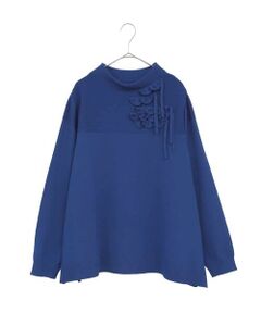 HIROKO BIS GRANDE / ヒロコビス グランデ ニット・セーター | 【大きいサイズ】スカラップデザインニット