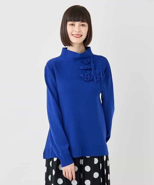 HIROKO BIS GRANDE / ヒロコビス グランデ ニット・セーター | 【大きいサイズ】スカラップデザインニット | 詳細11