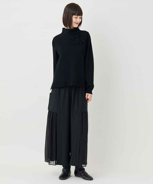 HIROKO BIS GRANDE / ヒロコビス グランデ ニット・セーター | 【大きいサイズ】スカラップデザインニット | 詳細17