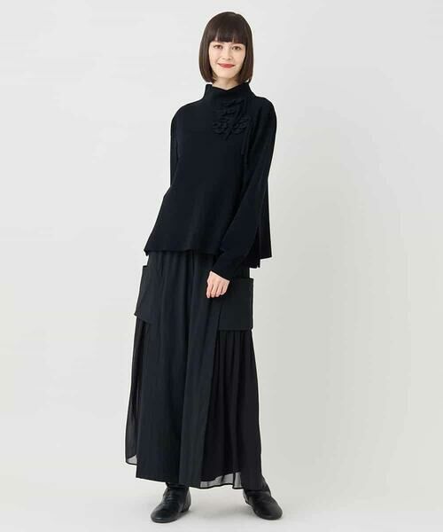 HIROKO BIS GRANDE / ヒロコビス グランデ ニット・セーター | 【大きいサイズ】スカラップデザインニット | 詳細18