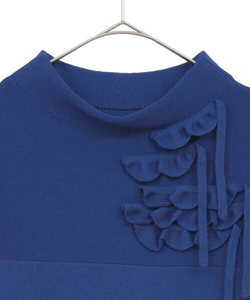 HIROKO BIS GRANDE / ヒロコビス グランデ ニット・セーター | 【大きいサイズ】スカラップデザインニット | 詳細2