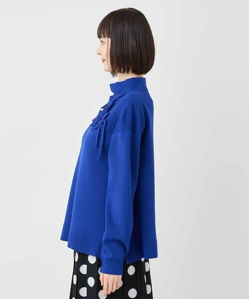 HIROKO BIS GRANDE / ヒロコビス グランデ ニット・セーター | 【大きいサイズ】スカラップデザインニット | 詳細9