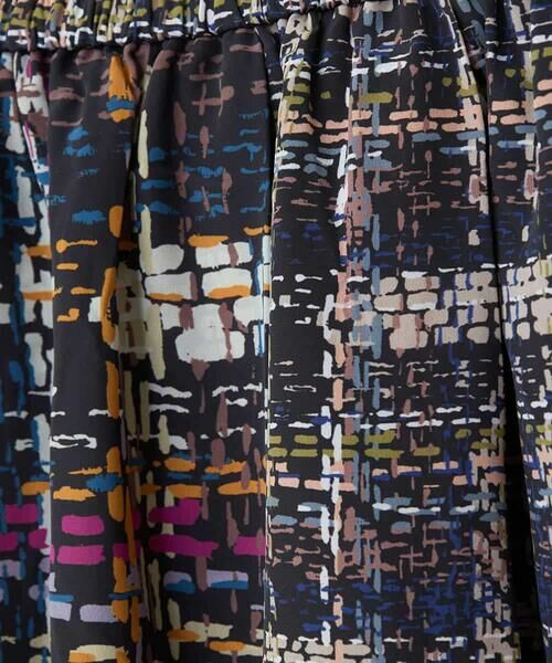 HIROKO BIS GRANDE / ヒロコビス グランデ ロング・マキシ丈スカート | 【大きいサイズ】チェックプリントフレアスカート /洗濯機で洗える | 詳細5