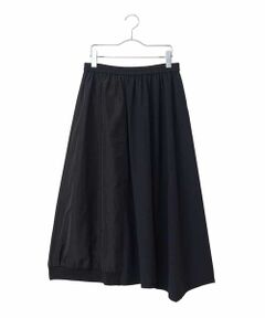 HIROKO BIS GRANDE / ヒロコビス グランデ ロング・マキシ丈スカート | 【大きいサイズ】メモリータフタフレアスカート /洗える