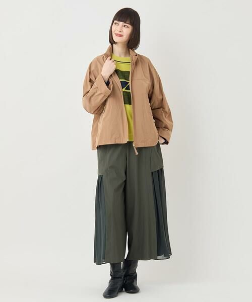 HIROKO BIS GRANDE / ヒロコビス グランデ その他アウター | 【大きいサイズ】メモリータフタジップアップブルゾン /洗える | 詳細25