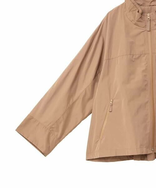 HIROKO BIS GRANDE / ヒロコビス グランデ その他アウター | 【大きいサイズ】メモリータフタジップアップブルゾン /洗える | 詳細4