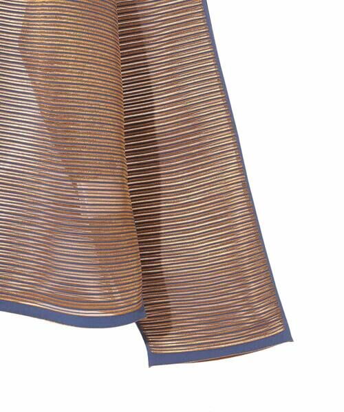 HIROKO BIS GRANDE / ヒロコビス グランデ カーディガン・ボレロ | 【大きいサイズ】配色ボーダーカーディガン | 詳細12