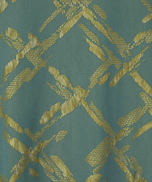 HIROKO BIS GRANDE / ヒロコビス グランデ カットソー | 【大きいサイズ】配色ジャカードプルオーバー | 詳細2