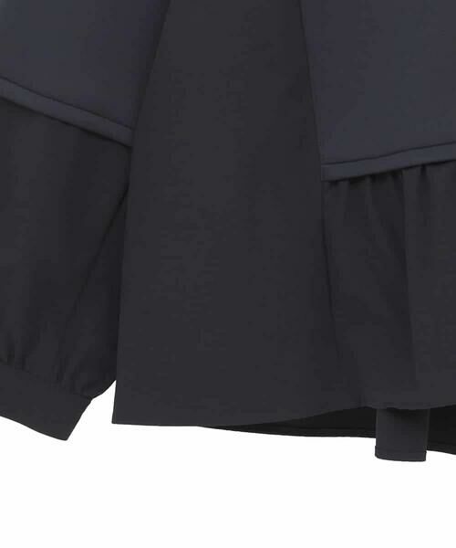 HIROKO BIS GRANDE / ヒロコビス グランデ カットソー | 【大きいサイズ】異素材切り替えプルオーバー /洗える | 詳細4