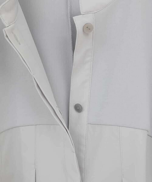 HIROKO BIS GRANDE / ヒロコビス グランデ チュニック | 【大きいサイズ】異素材切り替えチュニック /洗える | 詳細3