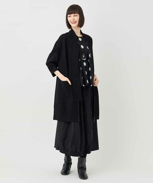 HIROKO BIS GRANDE / ヒロコビス グランデ カットソー | 【大きいサイズ】ドットジャカードカットソー | 詳細16