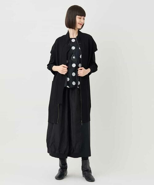 HIROKO BIS GRANDE / ヒロコビス グランデ カットソー | 【大きいサイズ】ドットジャカードカットソー | 詳細17