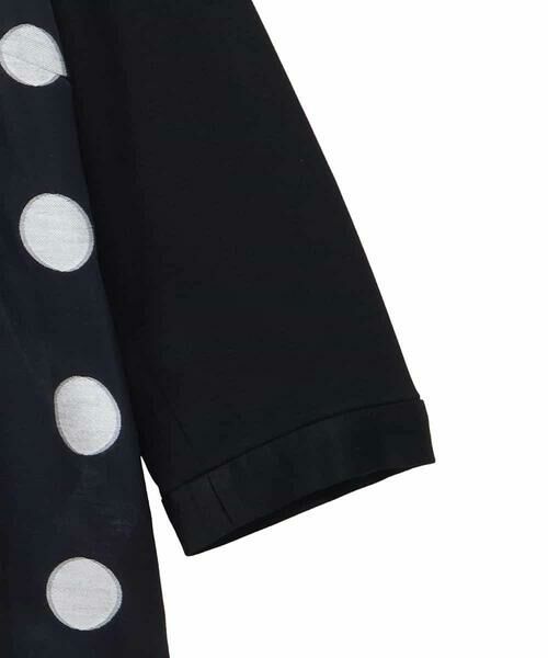 HIROKO BIS GRANDE / ヒロコビス グランデ カットソー | 【大きいサイズ】ドットジャカードカットソー | 詳細4