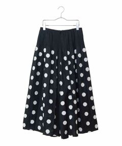 HIROKO BIS GRANDE / ヒロコビス グランデ その他パンツ | 【大きいサイズ】ドットジャカードパンツ