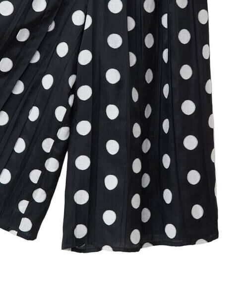 HIROKO BIS GRANDE / ヒロコビス グランデ その他パンツ | 【大きいサイズ】ドットジャカードパンツ | 詳細5
