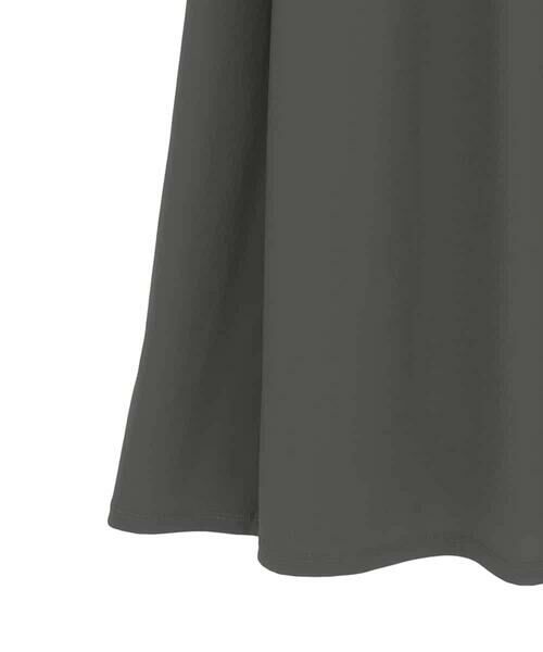 HIROKO BIS GRANDE / ヒロコビス グランデ ロング・マキシ丈ワンピース | 【大きいサイズ】七分丈ナイロンフレアワンピース /洗える | 詳細6