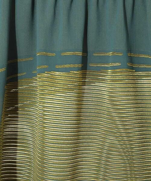 HIROKO BIS GRANDE / ヒロコビス グランデ ロング・マキシ丈スカート | 【大きいサイズ】配色ボーダースカート | 詳細4