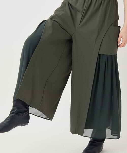 HIROKO BIS GRANDE / ヒロコビス グランデ その他パンツ | 【大きいサイズ】ナイロンフレアパンツ /洗える | 詳細11