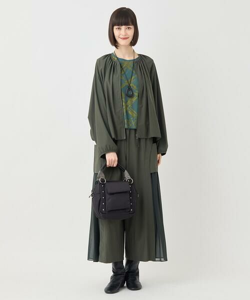 HIROKO BIS GRANDE / ヒロコビス グランデ その他パンツ | 【大きいサイズ】ナイロンフレアパンツ /洗える | 詳細21