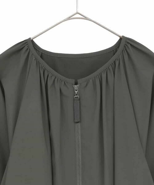HIROKO BIS GRANDE / ヒロコビス グランデ その他アウター | 【大きいサイズ】ギャザーショートジャケット /洗える | 詳細2