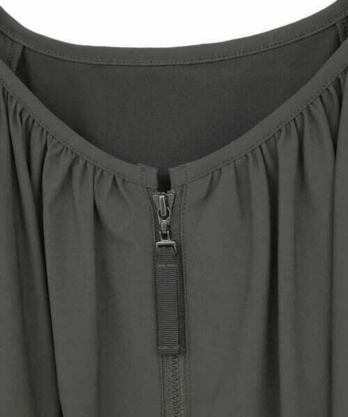 HIROKO BIS GRANDE / ヒロコビス グランデ その他アウター | 【大きいサイズ】ギャザーショートジャケット /洗える | 詳細3