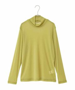 HIROKO BIS GRANDE / ヒロコビス グランデ カットソー | 【大きいサイズ】ハイネックシアープルオーバー /洗濯機で洗える