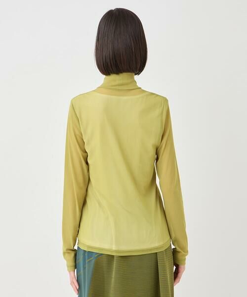 HIROKO BIS GRANDE / ヒロコビス グランデ カットソー | 【大きいサイズ】ハイネックシアープルオーバー /洗濯機で洗える | 詳細10