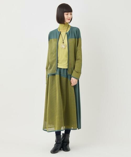 HIROKO BIS GRANDE / ヒロコビス グランデ カットソー | 【大きいサイズ】ハイネックシアープルオーバー /洗濯機で洗える | 詳細13